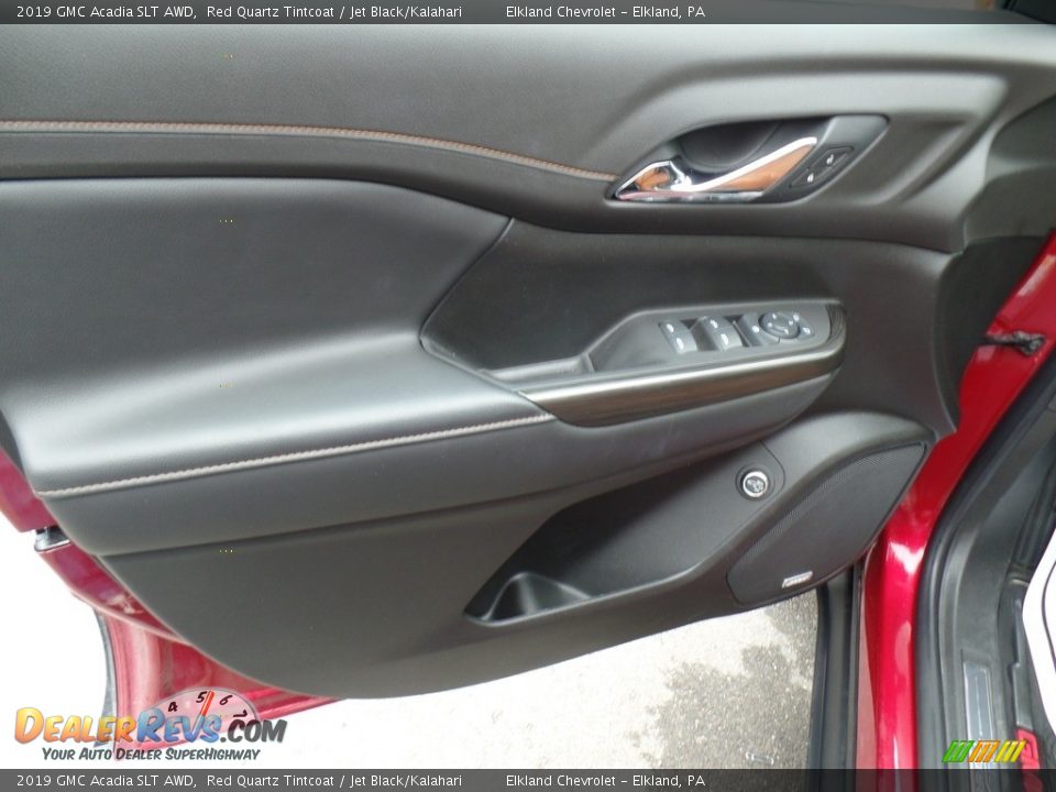 2019 GMC Acadia SLT AWD Red Quartz Tintcoat / Jet Black/Kalahari Photo #13