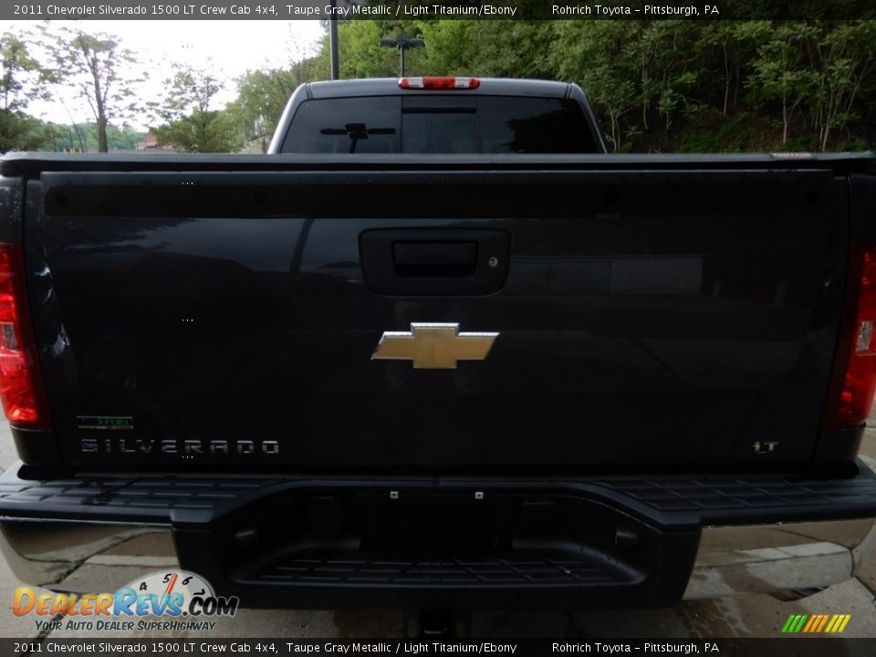 2011 Chevrolet Silverado 1500 LT Crew Cab 4x4 Taupe Gray Metallic / Light Titanium/Ebony Photo #16