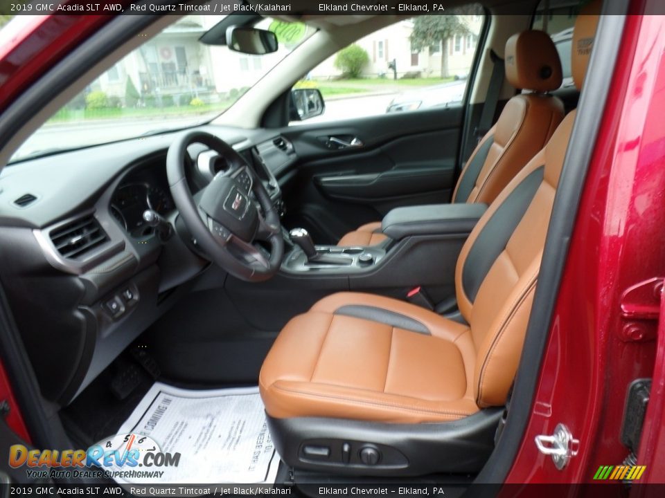 2019 GMC Acadia SLT AWD Red Quartz Tintcoat / Jet Black/Kalahari Photo #14