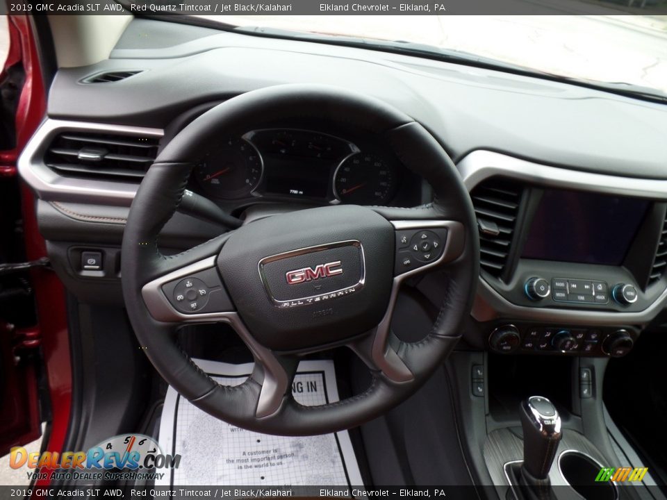 2019 GMC Acadia SLT AWD Red Quartz Tintcoat / Jet Black/Kalahari Photo #16