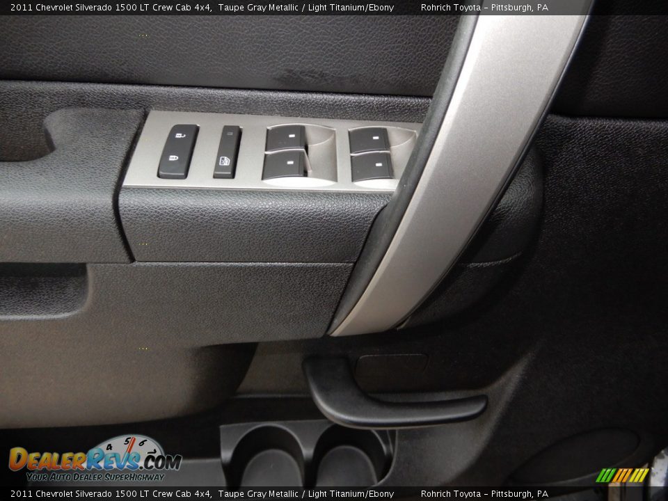 2011 Chevrolet Silverado 1500 LT Crew Cab 4x4 Taupe Gray Metallic / Light Titanium/Ebony Photo #20