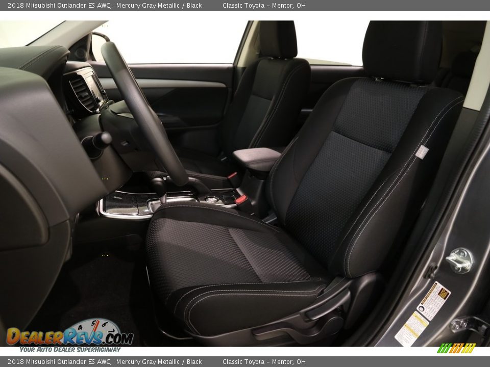 2018 Mitsubishi Outlander ES AWC Mercury Gray Metallic / Black Photo #5