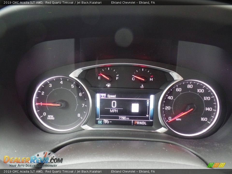 2019 GMC Acadia SLT AWD Red Quartz Tintcoat / Jet Black/Kalahari Photo #20