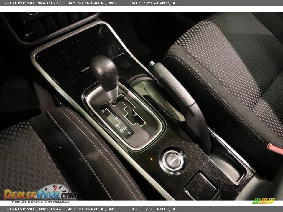 2018 Mitsubishi Outlander ES AWC Mercury Gray Metallic / Black Photo #10