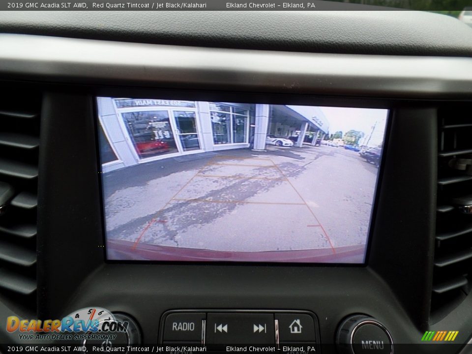 2019 GMC Acadia SLT AWD Red Quartz Tintcoat / Jet Black/Kalahari Photo #26