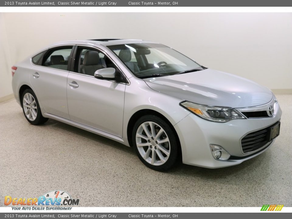 2013 Toyota Avalon Limited Classic Silver Metallic / Light Gray Photo #1
