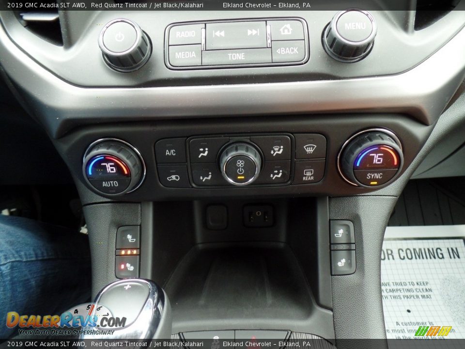 2019 GMC Acadia SLT AWD Red Quartz Tintcoat / Jet Black/Kalahari Photo #27