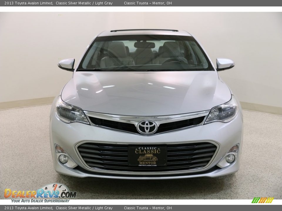 2013 Toyota Avalon Limited Classic Silver Metallic / Light Gray Photo #2