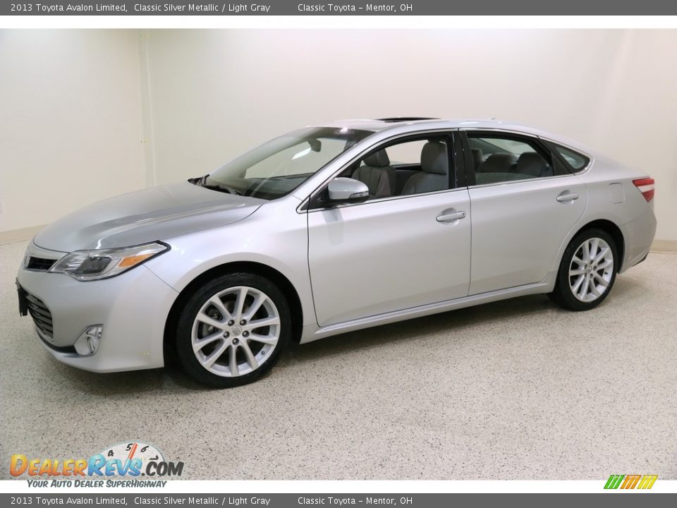 2013 Toyota Avalon Limited Classic Silver Metallic / Light Gray Photo #3