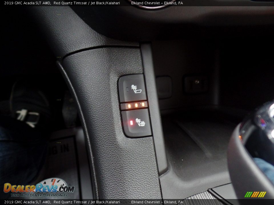 2019 GMC Acadia SLT AWD Red Quartz Tintcoat / Jet Black/Kalahari Photo #28