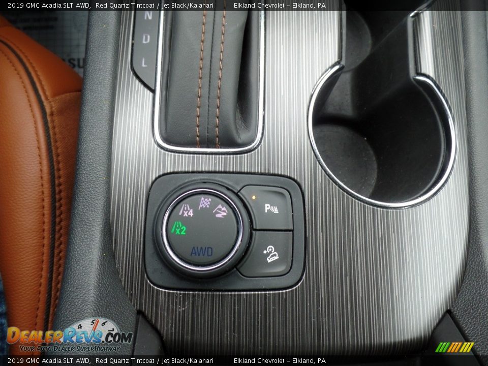 2019 GMC Acadia SLT AWD Red Quartz Tintcoat / Jet Black/Kalahari Photo #30