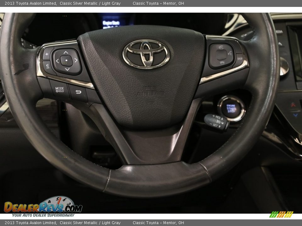 2013 Toyota Avalon Limited Classic Silver Metallic / Light Gray Photo #7