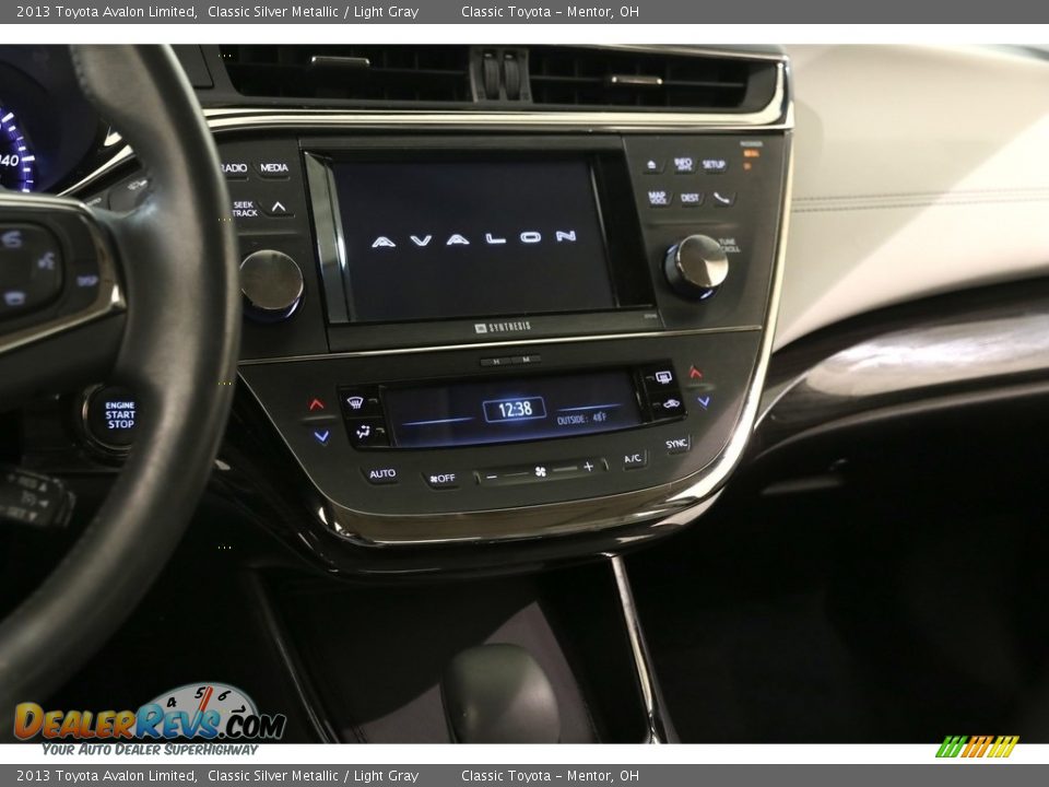 2013 Toyota Avalon Limited Classic Silver Metallic / Light Gray Photo #9