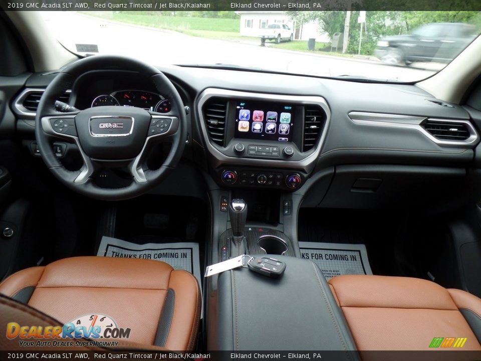 2019 GMC Acadia SLT AWD Red Quartz Tintcoat / Jet Black/Kalahari Photo #32