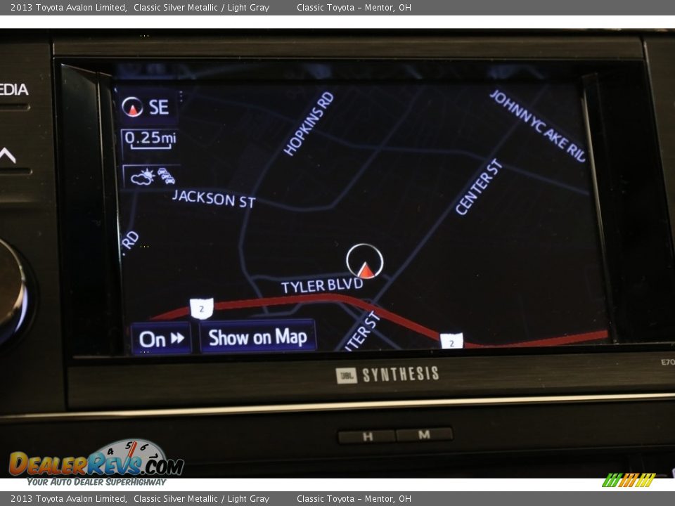 2013 Toyota Avalon Limited Classic Silver Metallic / Light Gray Photo #10