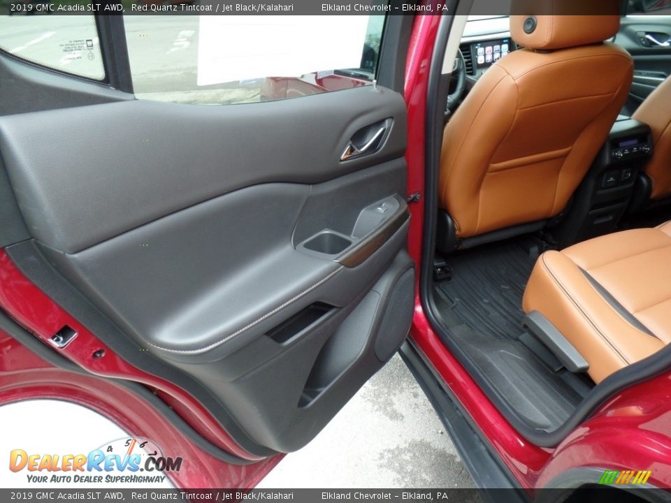 2019 GMC Acadia SLT AWD Red Quartz Tintcoat / Jet Black/Kalahari Photo #33