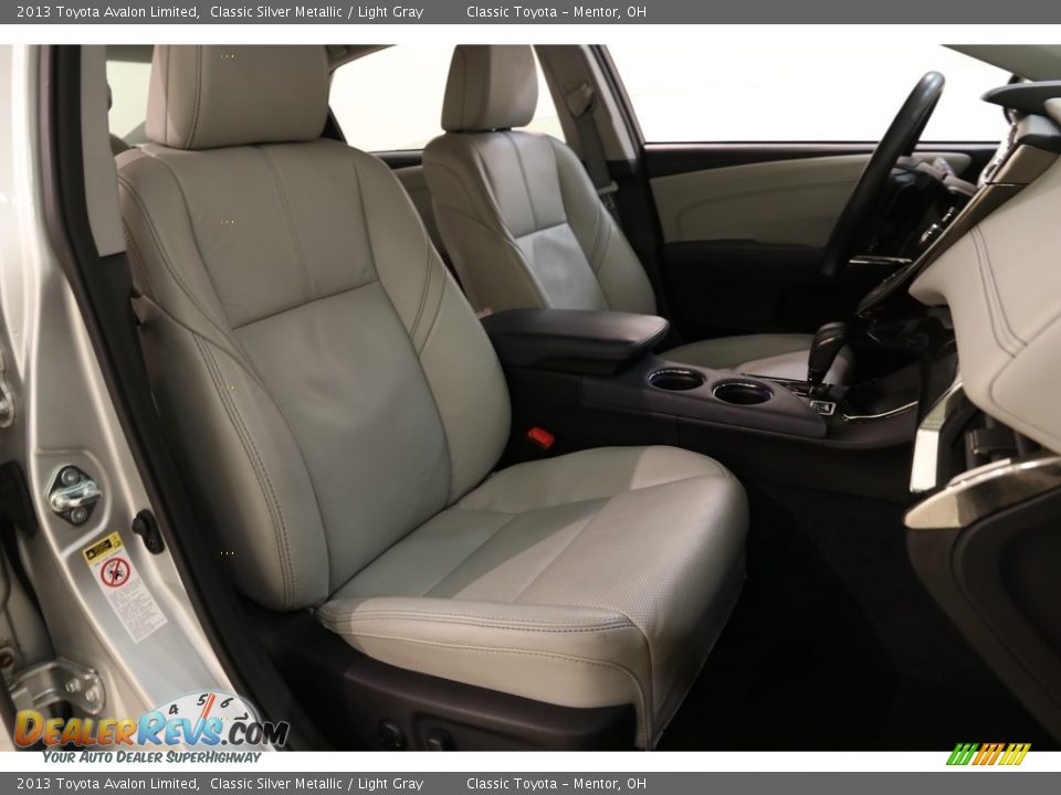 2013 Toyota Avalon Limited Classic Silver Metallic / Light Gray Photo #16