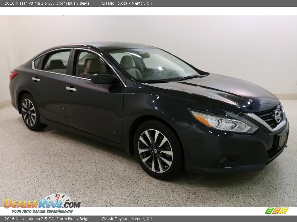 2016 Nissan Altima 2.5 SV Storm Blue / Beige Photo #1