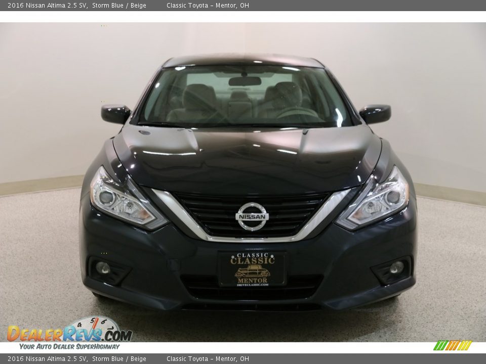 2016 Nissan Altima 2.5 SV Storm Blue / Beige Photo #2