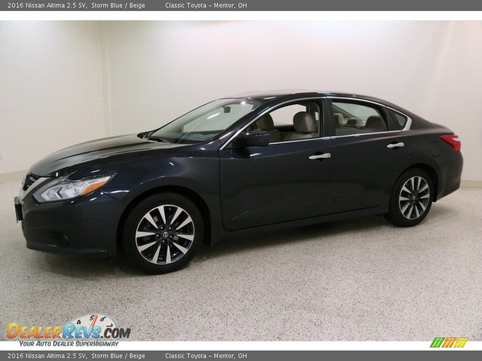 2016 Nissan Altima 2.5 SV Storm Blue / Beige Photo #3