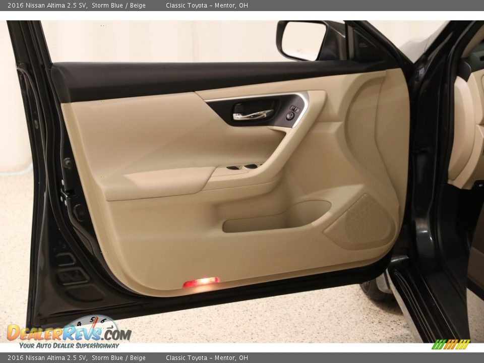 2016 Nissan Altima 2.5 SV Storm Blue / Beige Photo #4