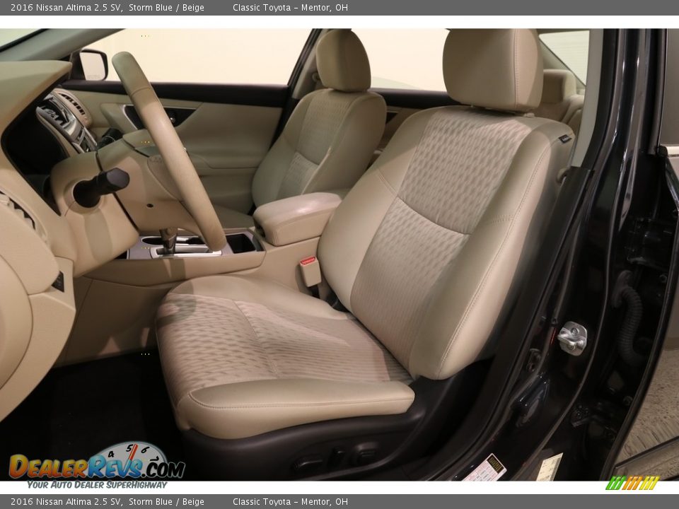 2016 Nissan Altima 2.5 SV Storm Blue / Beige Photo #5
