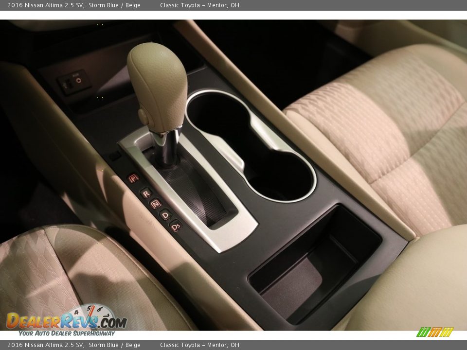 2016 Nissan Altima 2.5 SV Storm Blue / Beige Photo #10