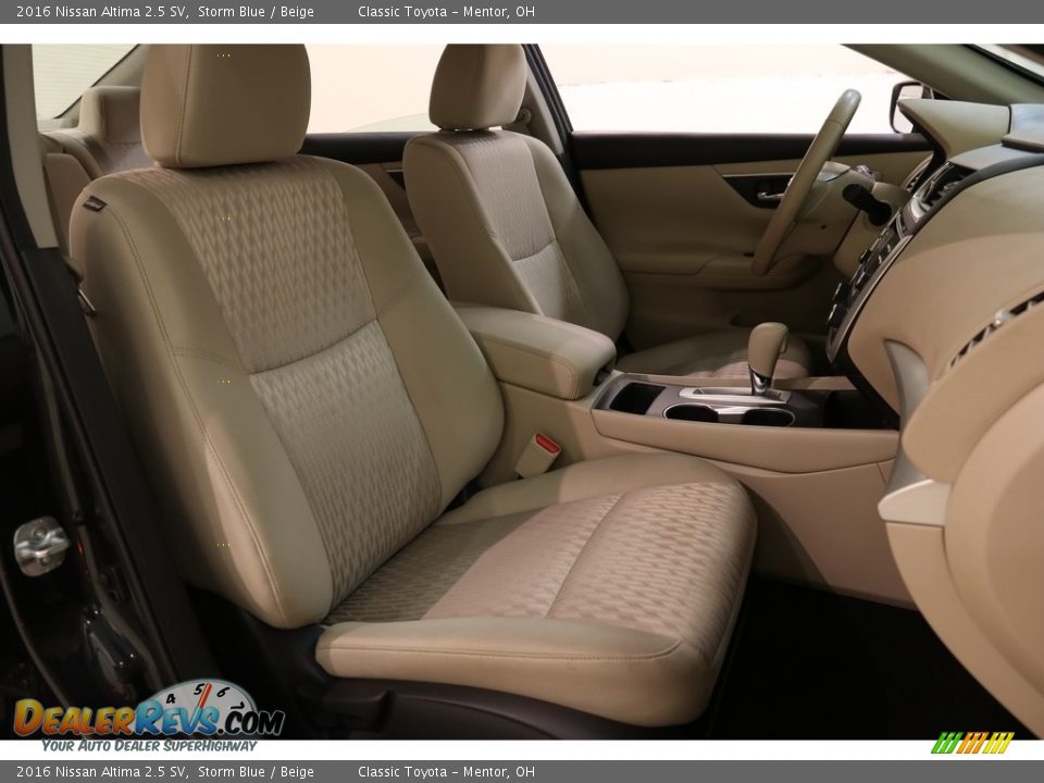 2016 Nissan Altima 2.5 SV Storm Blue / Beige Photo #12