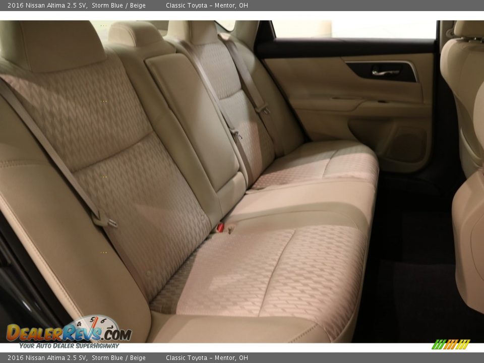 2016 Nissan Altima 2.5 SV Storm Blue / Beige Photo #13