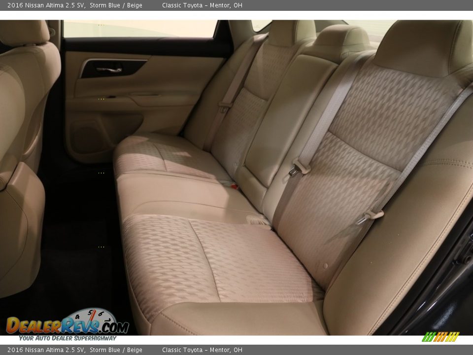 2016 Nissan Altima 2.5 SV Storm Blue / Beige Photo #14