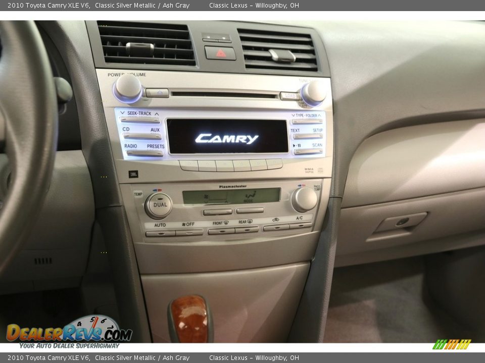 2010 Toyota Camry XLE V6 Classic Silver Metallic / Ash Gray Photo #9