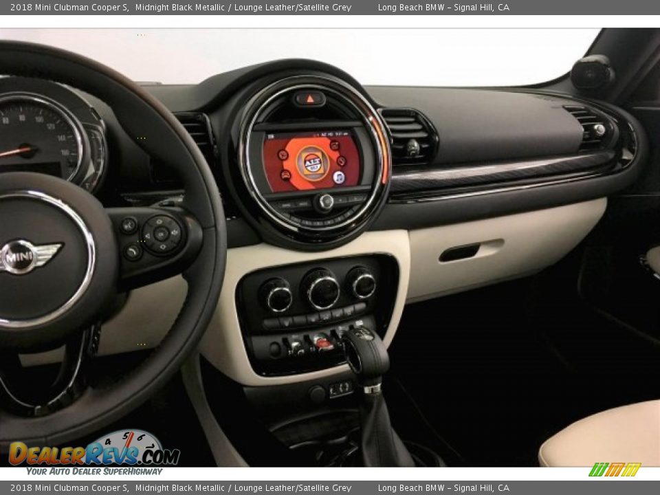 2018 Mini Clubman Cooper S Midnight Black Metallic / Lounge Leather/Satellite Grey Photo #5