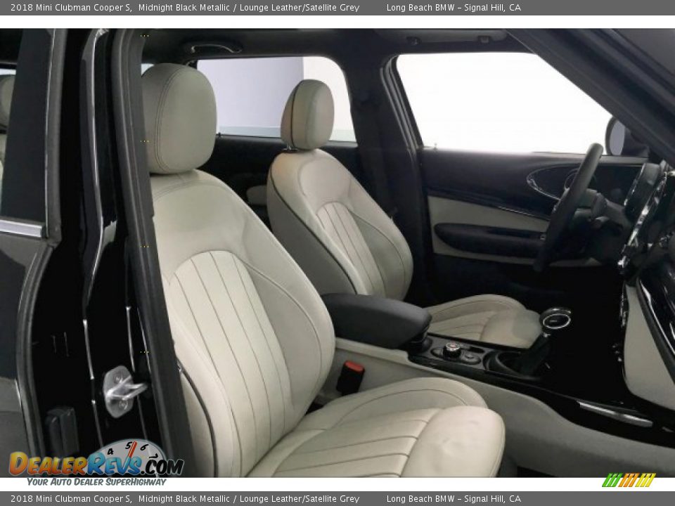 2018 Mini Clubman Cooper S Midnight Black Metallic / Lounge Leather/Satellite Grey Photo #6