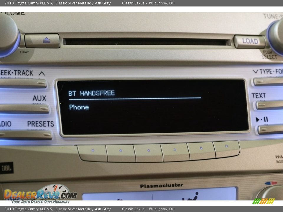 2010 Toyota Camry XLE V6 Classic Silver Metallic / Ash Gray Photo #11