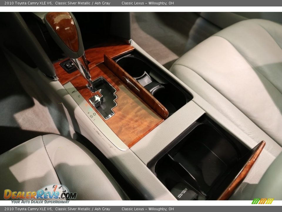 2010 Toyota Camry XLE V6 Classic Silver Metallic / Ash Gray Photo #13