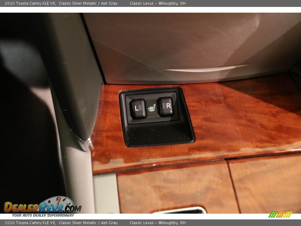 2010 Toyota Camry XLE V6 Classic Silver Metallic / Ash Gray Photo #14