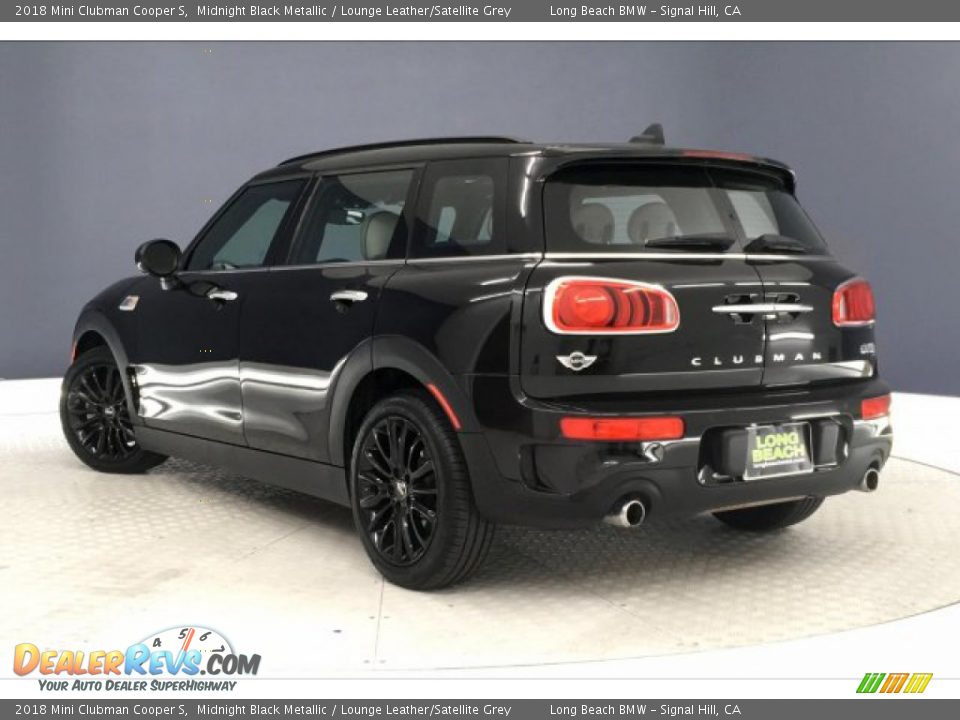 2018 Mini Clubman Cooper S Midnight Black Metallic / Lounge Leather/Satellite Grey Photo #10