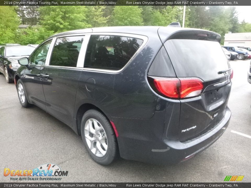 2019 Chrysler Pacifica Touring Plus Maximum Steel Metallic / Black/Alloy Photo #3