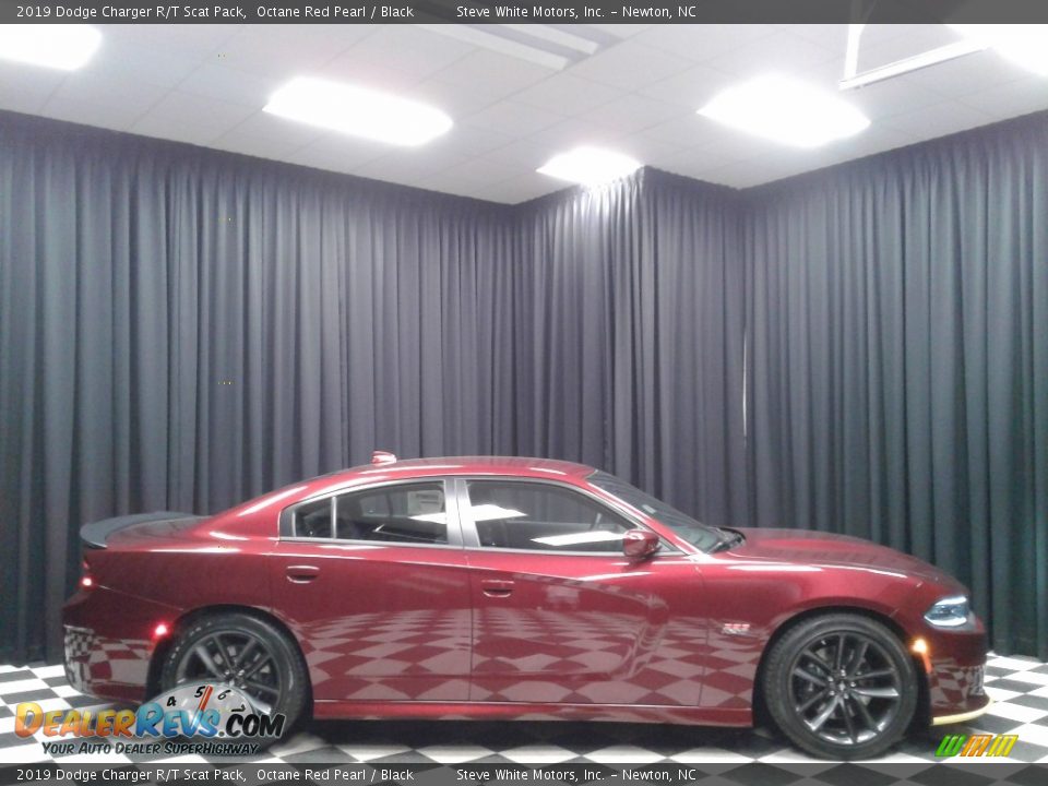 2019 Dodge Charger R/T Scat Pack Octane Red Pearl / Black Photo #5