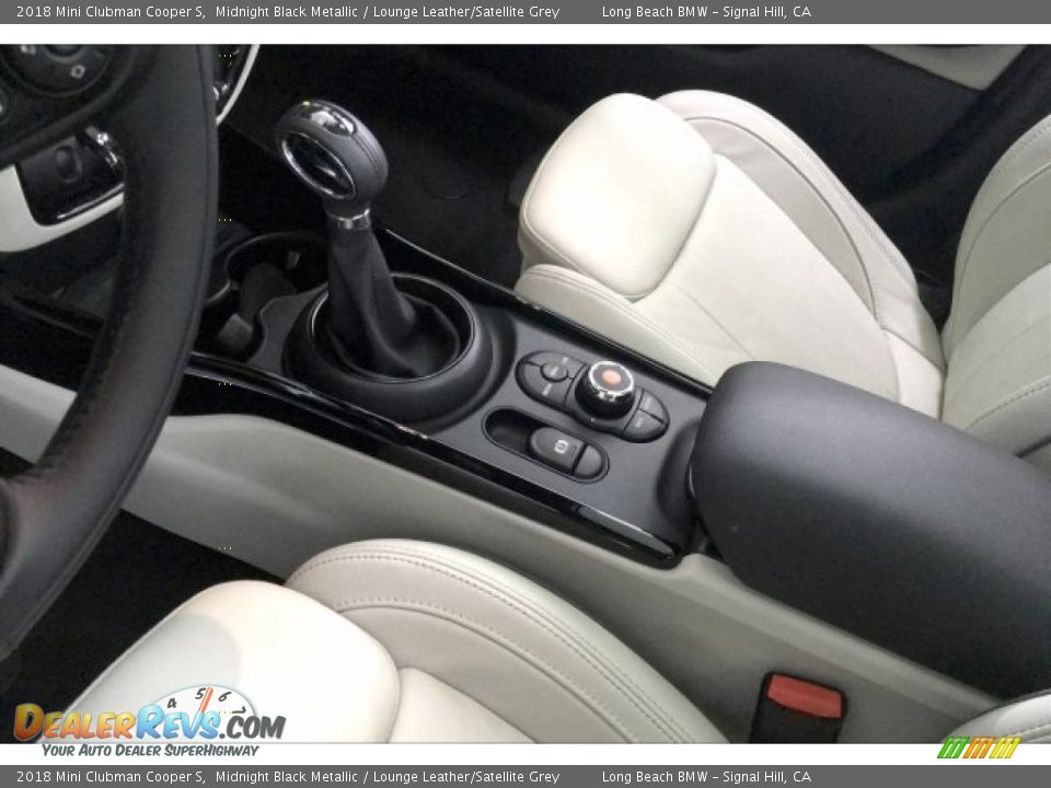2018 Mini Clubman Cooper S Midnight Black Metallic / Lounge Leather/Satellite Grey Photo #18