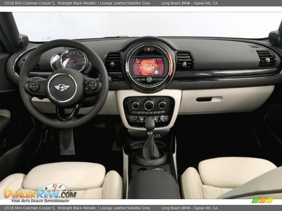 2018 Mini Clubman Cooper S Midnight Black Metallic / Lounge Leather/Satellite Grey Photo #20