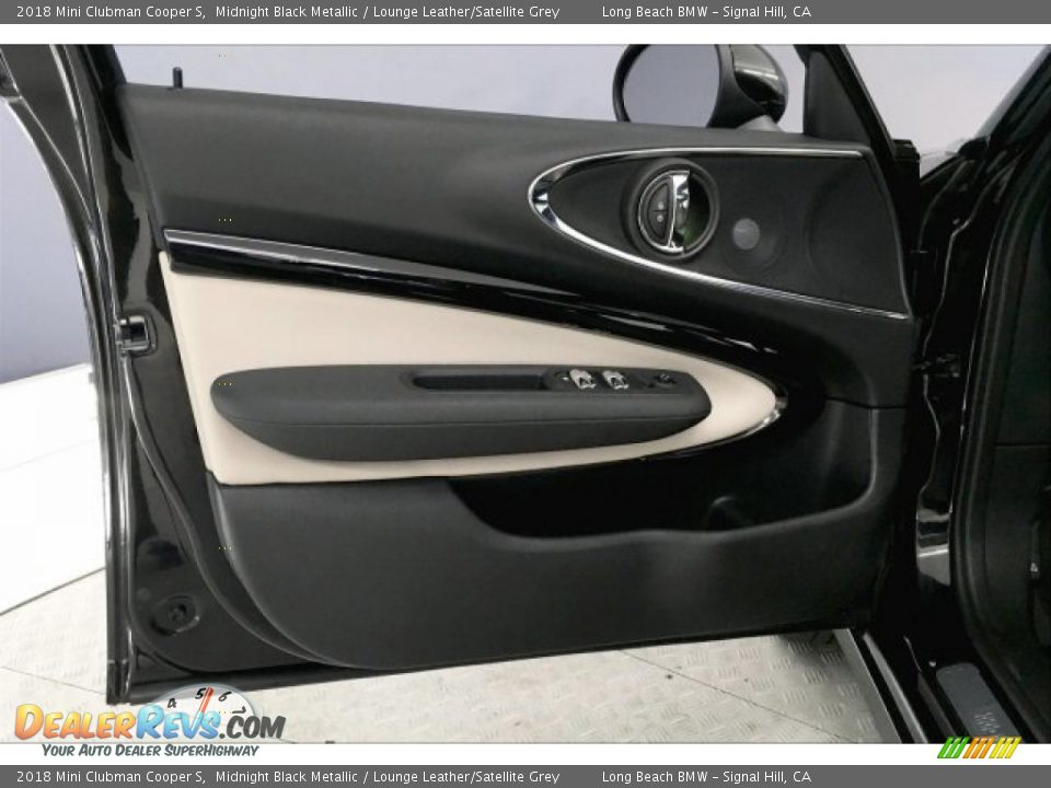 2018 Mini Clubman Cooper S Midnight Black Metallic / Lounge Leather/Satellite Grey Photo #21