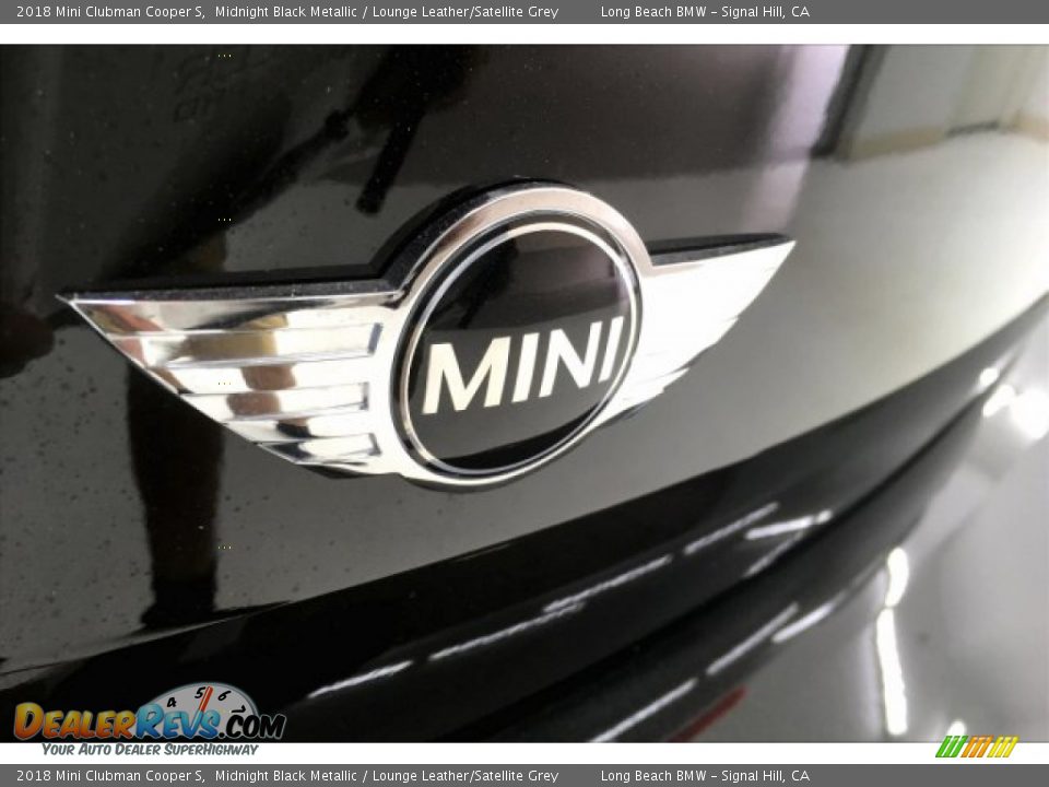 2018 Mini Clubman Cooper S Midnight Black Metallic / Lounge Leather/Satellite Grey Photo #23