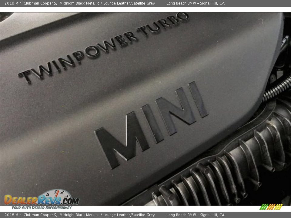 2018 Mini Clubman Cooper S Midnight Black Metallic / Lounge Leather/Satellite Grey Photo #27