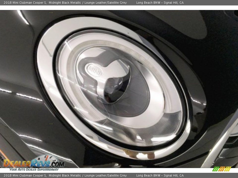 2018 Mini Clubman Cooper S Midnight Black Metallic / Lounge Leather/Satellite Grey Photo #28
