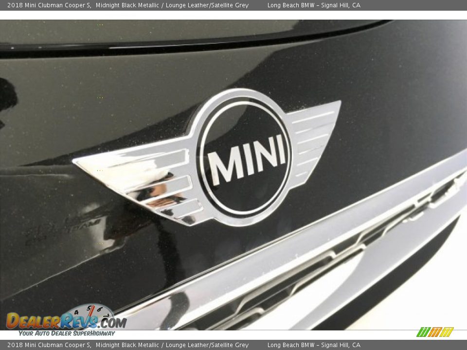 2018 Mini Clubman Cooper S Midnight Black Metallic / Lounge Leather/Satellite Grey Photo #29