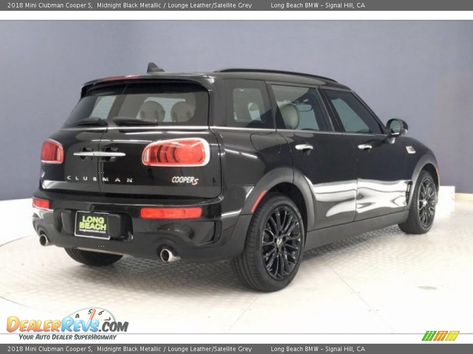 2018 Mini Clubman Cooper S Midnight Black Metallic / Lounge Leather/Satellite Grey Photo #30