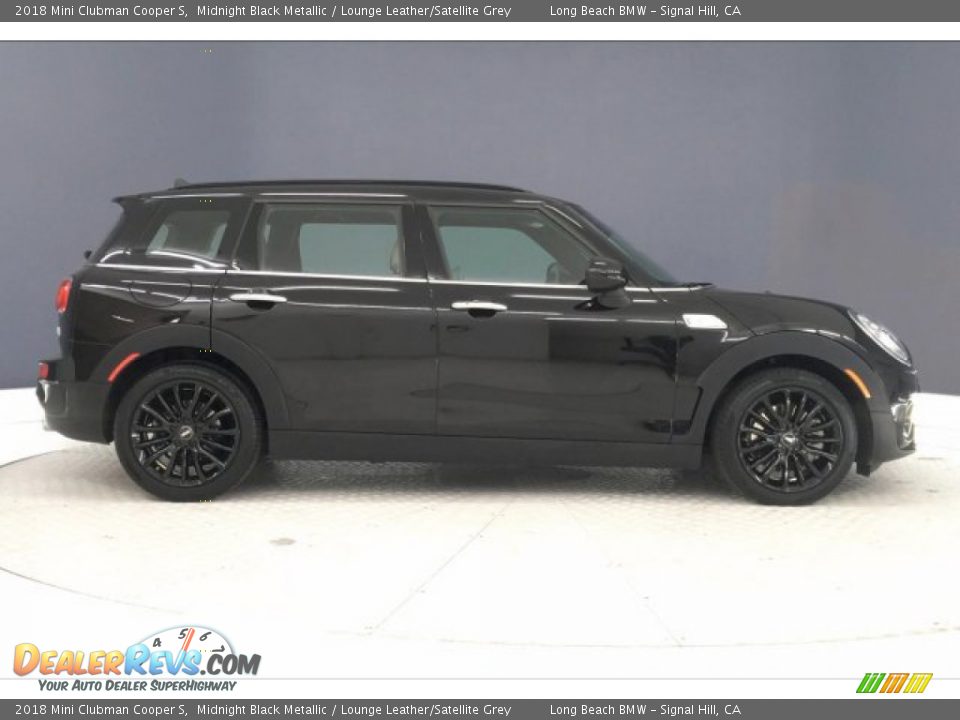 2018 Mini Clubman Cooper S Midnight Black Metallic / Lounge Leather/Satellite Grey Photo #31