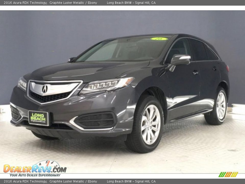 2016 Acura RDX Technology Graphite Luster Metallic / Ebony Photo #12