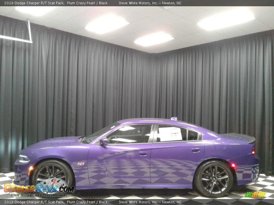 2019 Dodge Charger R/T Scat Pack Plum Crazy Pearl / Black Photo #1